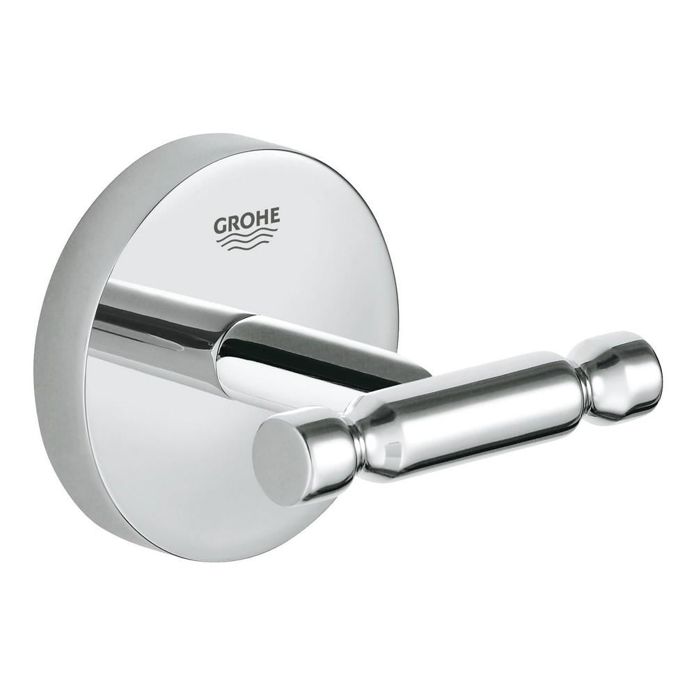 Крючок настенный Grohe BauCosmopolitan 40461001 двойной Хром (111198)