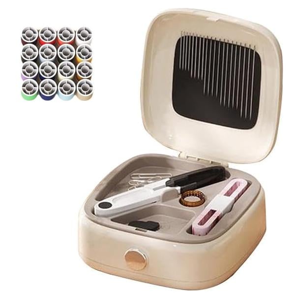 Органайзер для шитья для хранения аксессуаров и инструментов для шитья (белый) Органайзер для шитья для хранения аксессуаров и инструментов для шитья (белый)