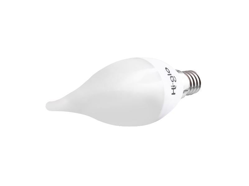 Світлодіодна лампа LEDUA E14 C37 6 Вт свічка на вітру 220V 4000K (22811075)