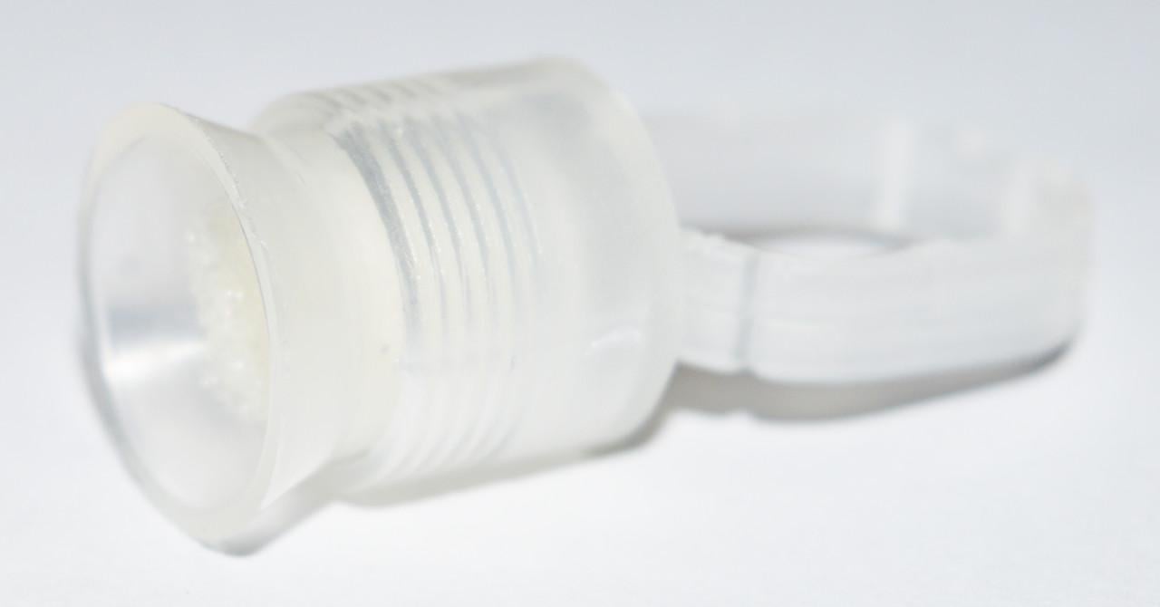 Колпачок-кольцо на палец для тату краски с поролоном Прозрачный