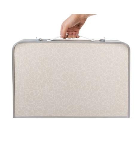 Стіл-валіза розкладний туристичний для намету/кемпінгу/саду max навантаження 15 кг Бежевий - фото 9