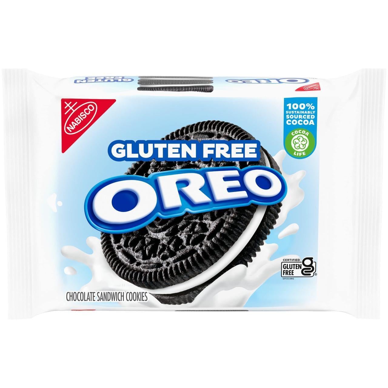 Печенье без глютена OREO Gluten Free Mint Creme Chocolate Sandwich 353 г (1935851833)