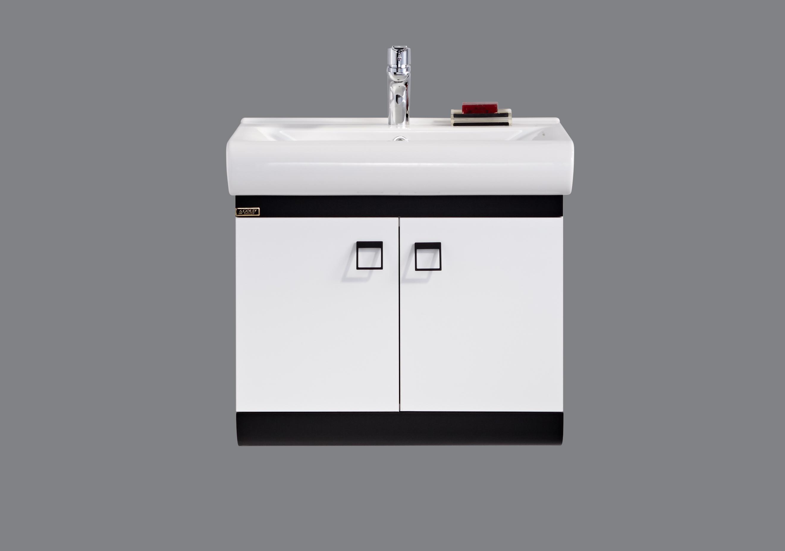 Підвісна тумба з умивальником GOLD Ban-Yom Pietra 65 650х430х550 мм