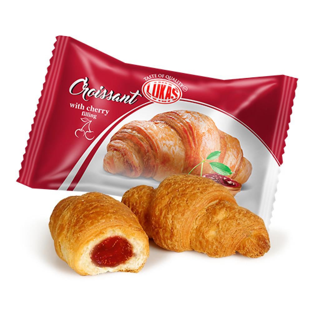 Круассан Лукас с вишневым наполнителем 45 г (40854)