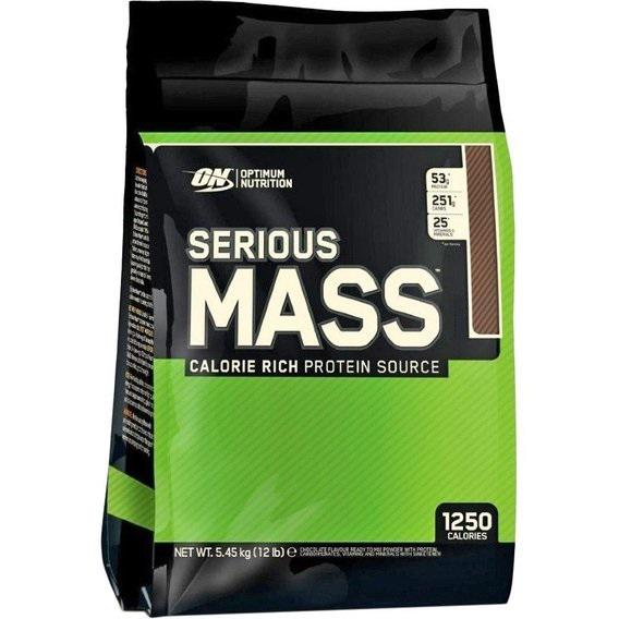 Гейнер Optimum Nutrition Serious Mass 5455 г 16 порций Banana