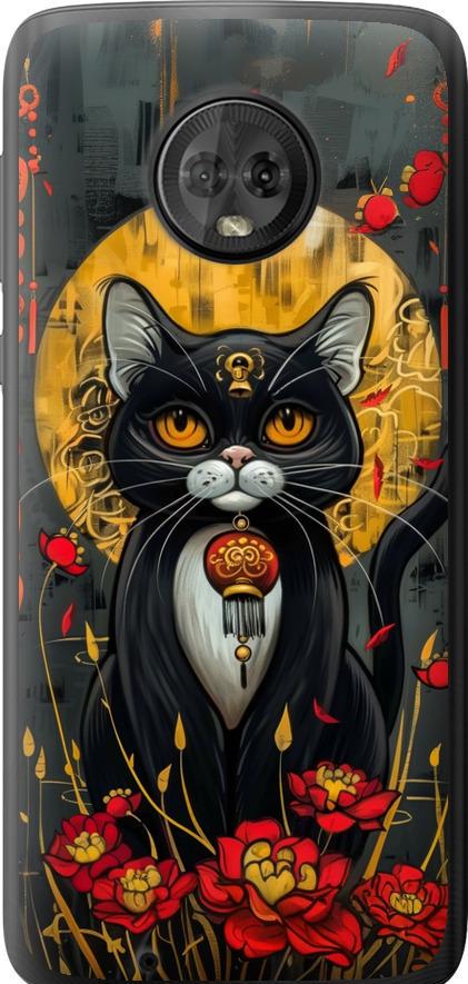 Чехол на Motorola Moto G6 China Cat (6134u-982-42517)