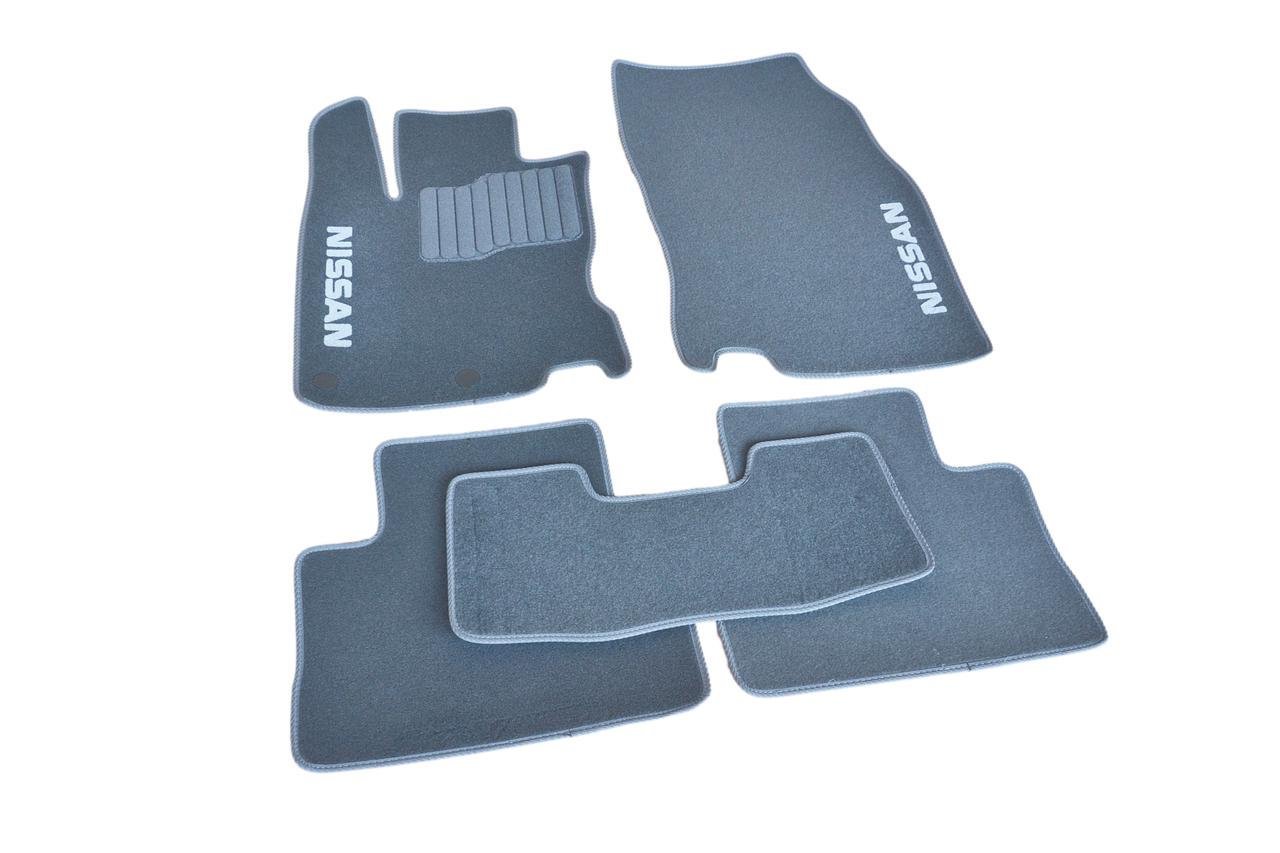 Коврики в салон AVTM ворсовые Nissan Qashqai 2014 5 шт. Серый (GRCR1425)