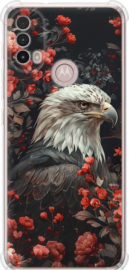 Чехол на Motorola E40 Цветочный страж (6102sp-2660-42517)