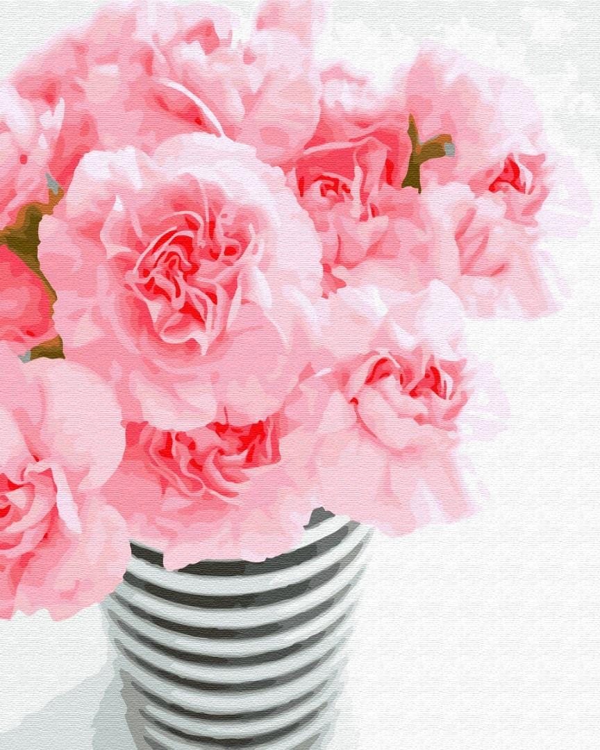 Картина по номерам Brushme GX31556 Нежность в стакане 40x50 см (1312142853)