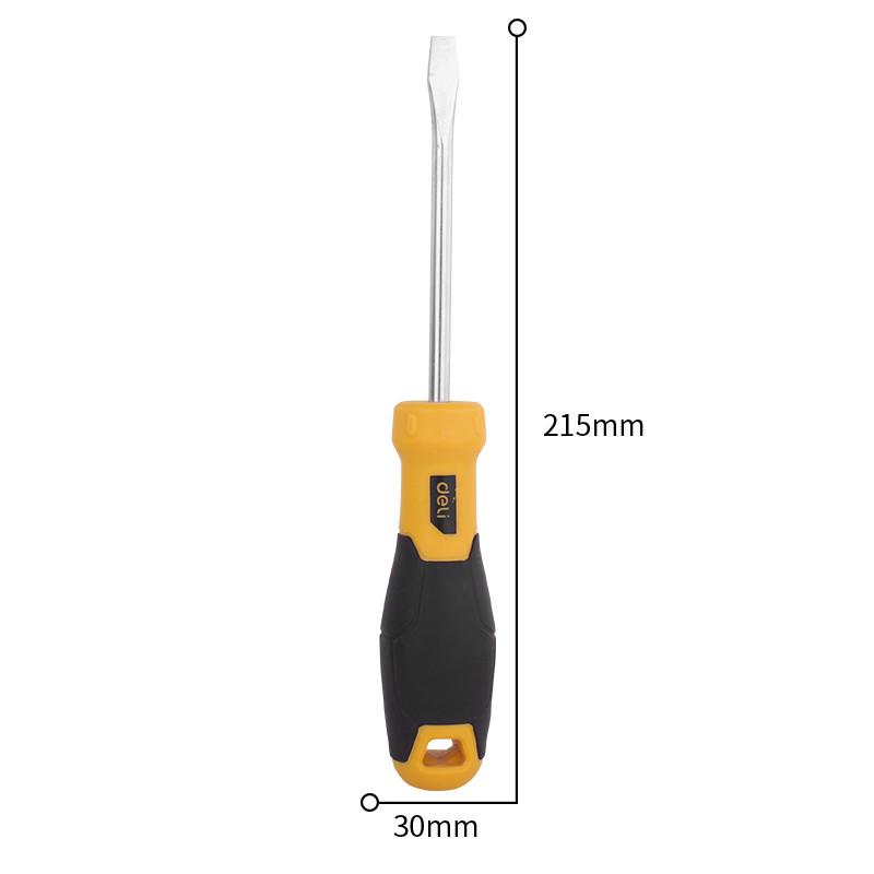 Шлiцьова викрутка Deli Tools DL6361001 6х100 мм (27207101) - фото 3 Шлiцьова викрутка Deli Tools DL6361001 6х100 мм (27207101) - фото 3