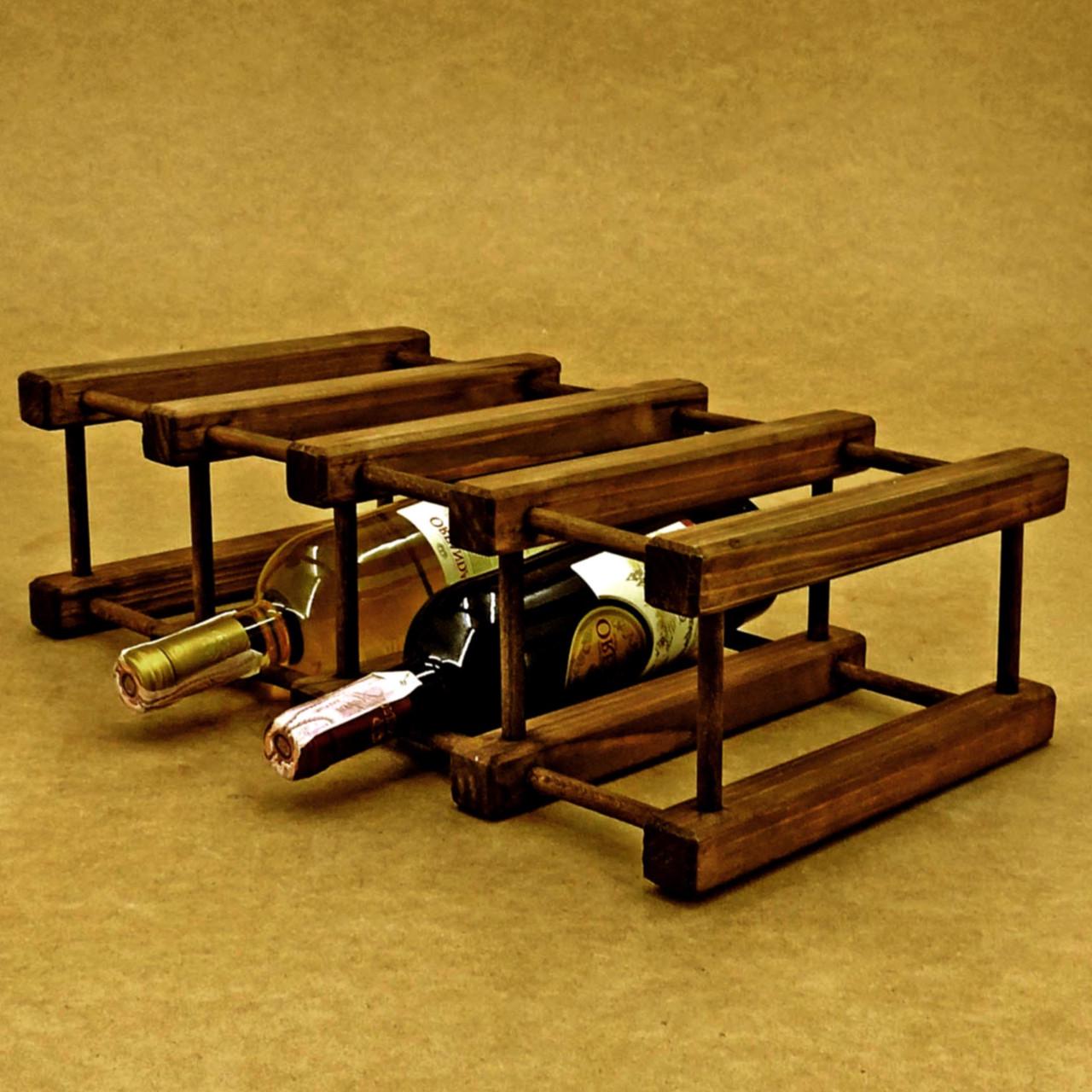 Полка для вина настольная Сенчури 4 Латте (Впс-400316)