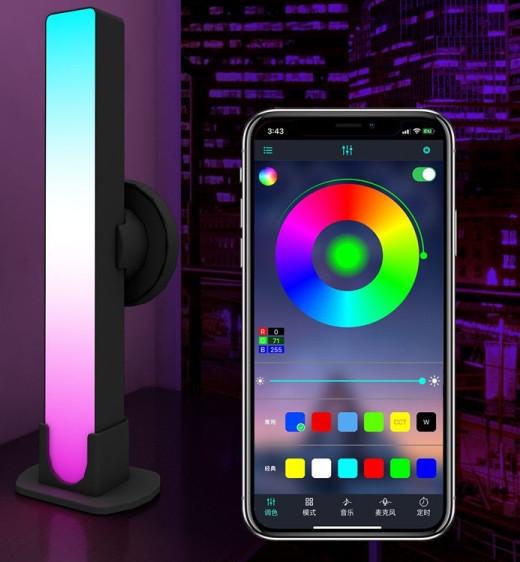 Панель RGBW Puluz SYA0021236 подвійне фонове освітлення 70 LED 10 Вт з пультом WiFi (2083381134) - фото 2 Панель RGBW Puluz SYA0021236 подвійне фонове освітлення 70 LED 10 Вт з пультом WiFi (2083381134) - фото 2