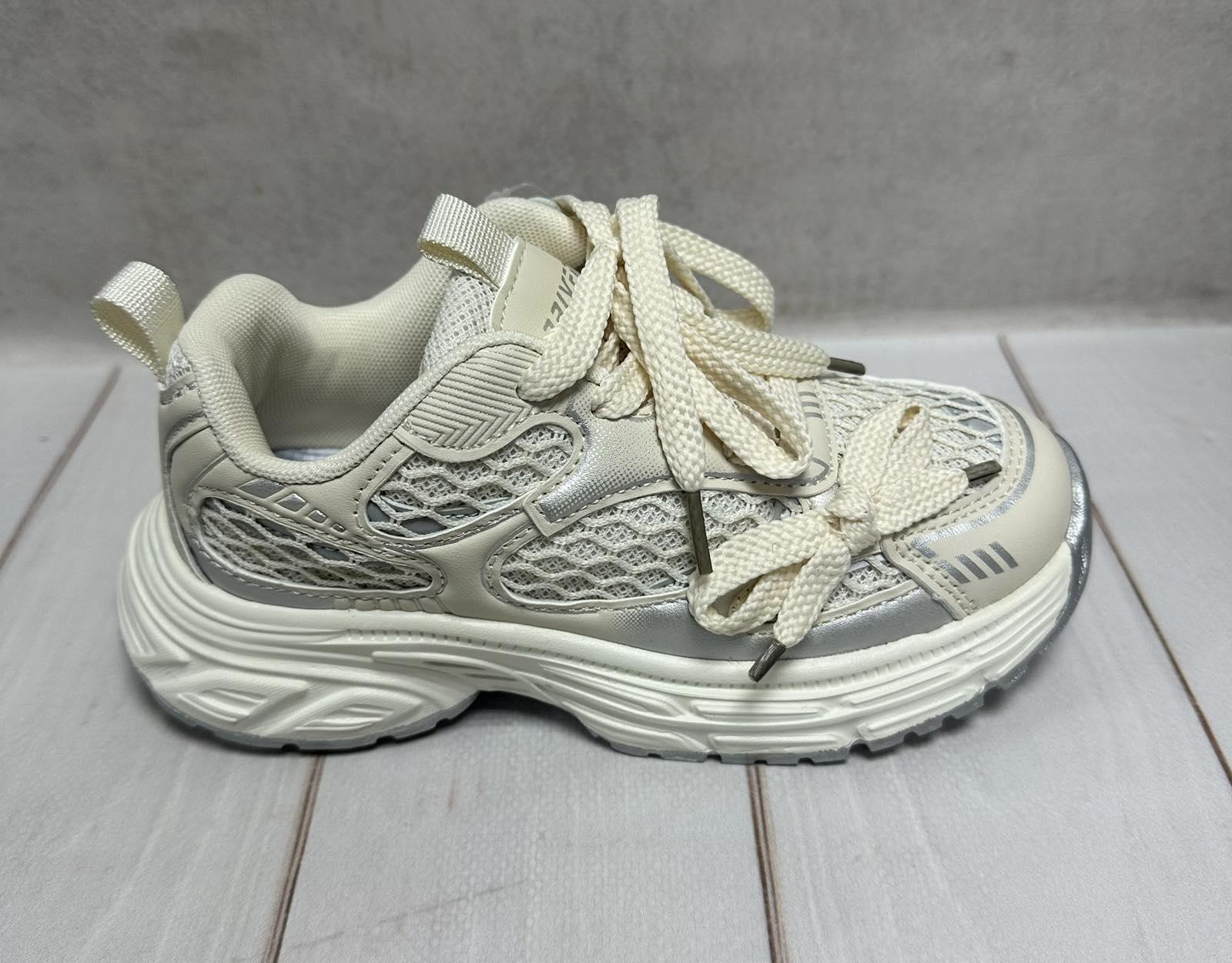 Кросівки дитячі тканинні Jong Golf у сітку р. 37 23,8 см Молочний