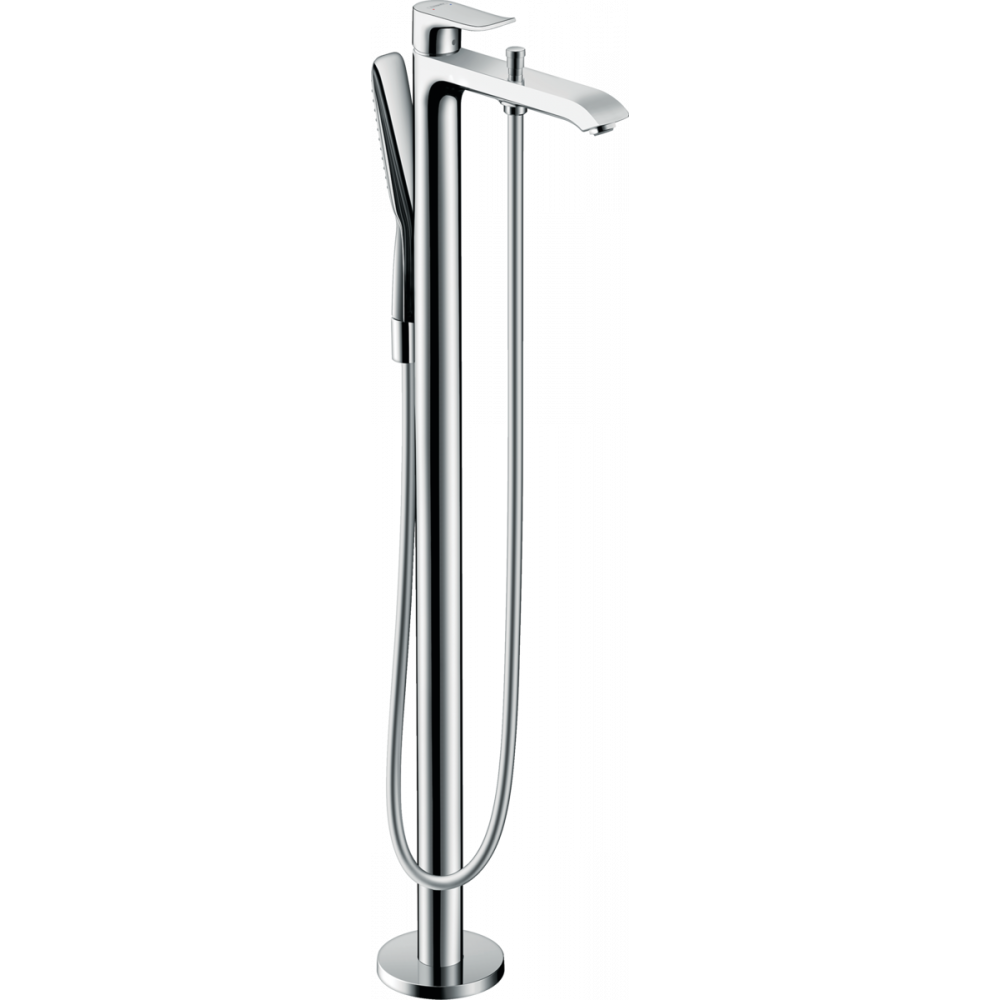 Смеситель для ванны Hansgrohe METRIS 31471000 напольный Хром (74894)