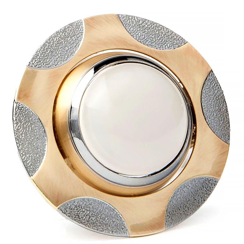 Точковий поворотний світильник DELUX DR50117R R50 Золото/Хром