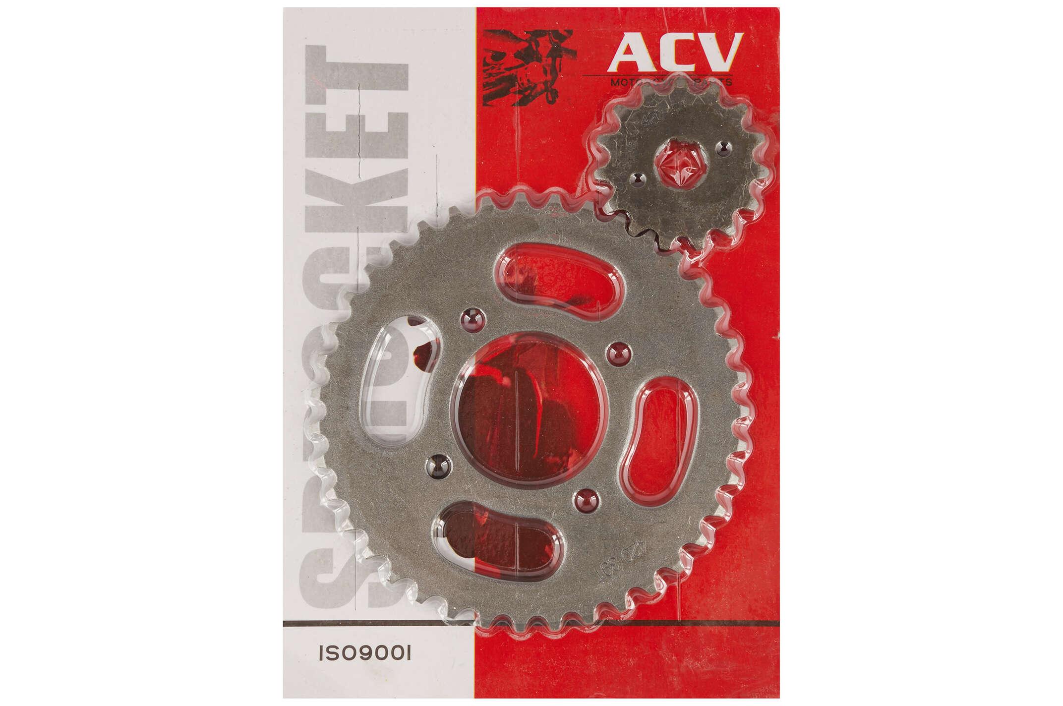 Звезды трансмиссии ACV 420-15T/420-39T для Zongshen ZS125J 2 шт. (C-1445)