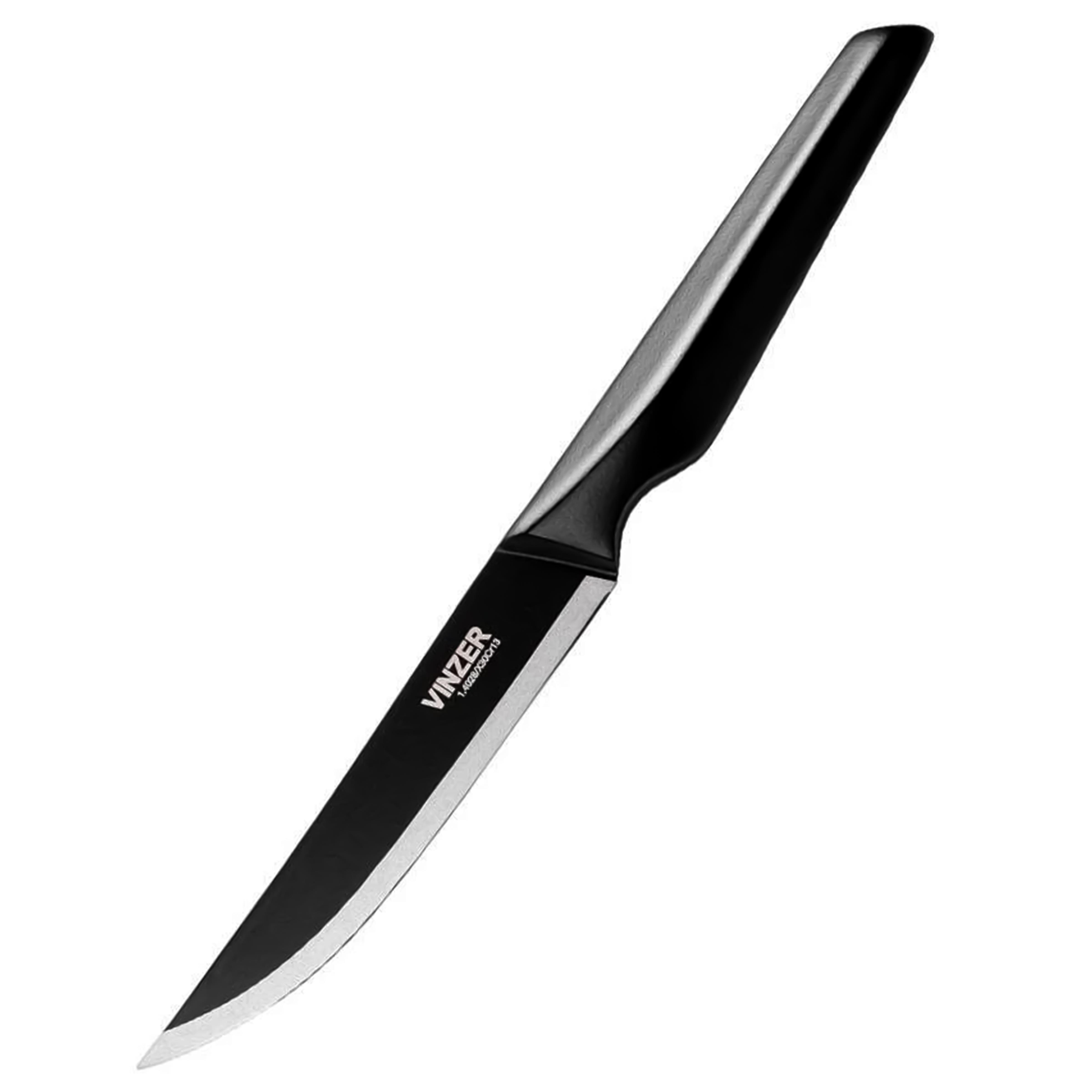 Нож универсальный Vinzer Geometry Nero line 12,7 см (50300) Нож универсальный Vinzer Geometry Nero line 12,7 см (50300)