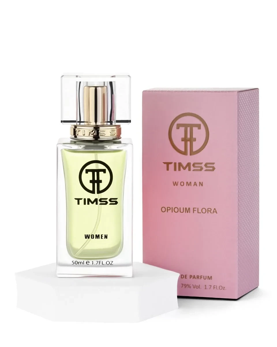 Парфюмерная вода женская TIMSS YSL Black Opium Floral Shock 50 мл (W362)