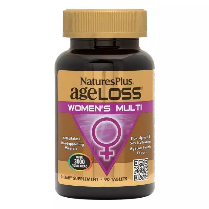 Мультивитамины для женщин Natures Plus AgeLoss 90 таблеток (NTP8002)
