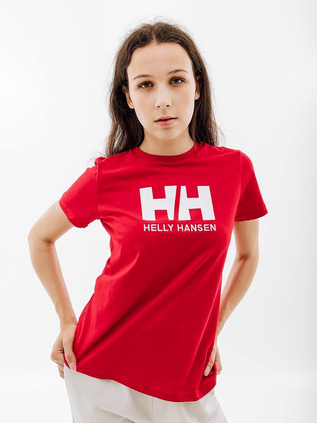 Футболка женская Helly Hansen W HH LOGO T-SHIRT  S Красный (7d34112-162 S)