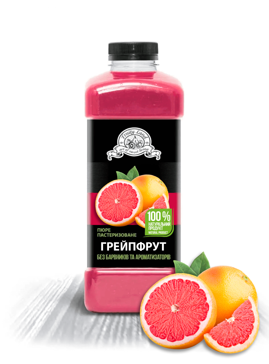 Грейпфрут пюре FruityLand пастеризованное 1 кг