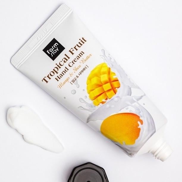 Крем для рук с манго и маслом ши FarmStay Tropical Fruit Hand Cream Mango & Shea Butter 50 мл (2039613934)