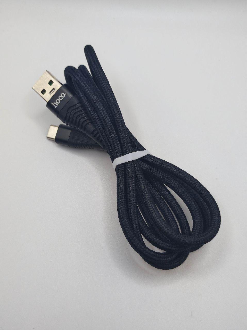 Кабель для зарядки Hoco USB Type-C Android Flash U53 120 см 5A - фото 2 Кабель для зарядки Hoco USB Type-C Android Flash U53 120 см 5A - фото 2