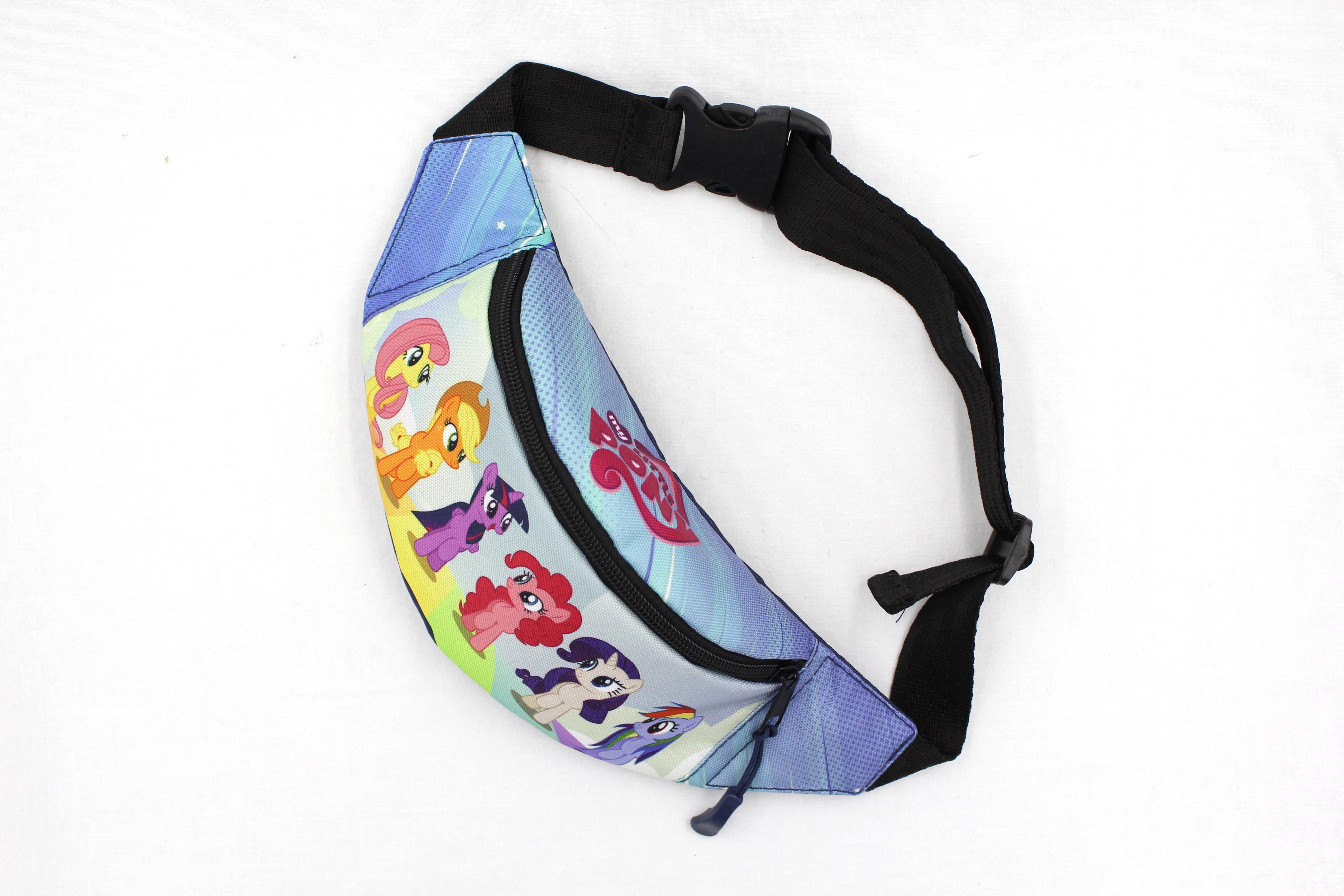 Сумка бананка дитяча з регулюючим ремінцем для дівчинки Поні (Д-008) - фото 2 Сумка бананка дитяча з регулюючим ремінцем для дівчинки Поні (Д-008) - фото 2