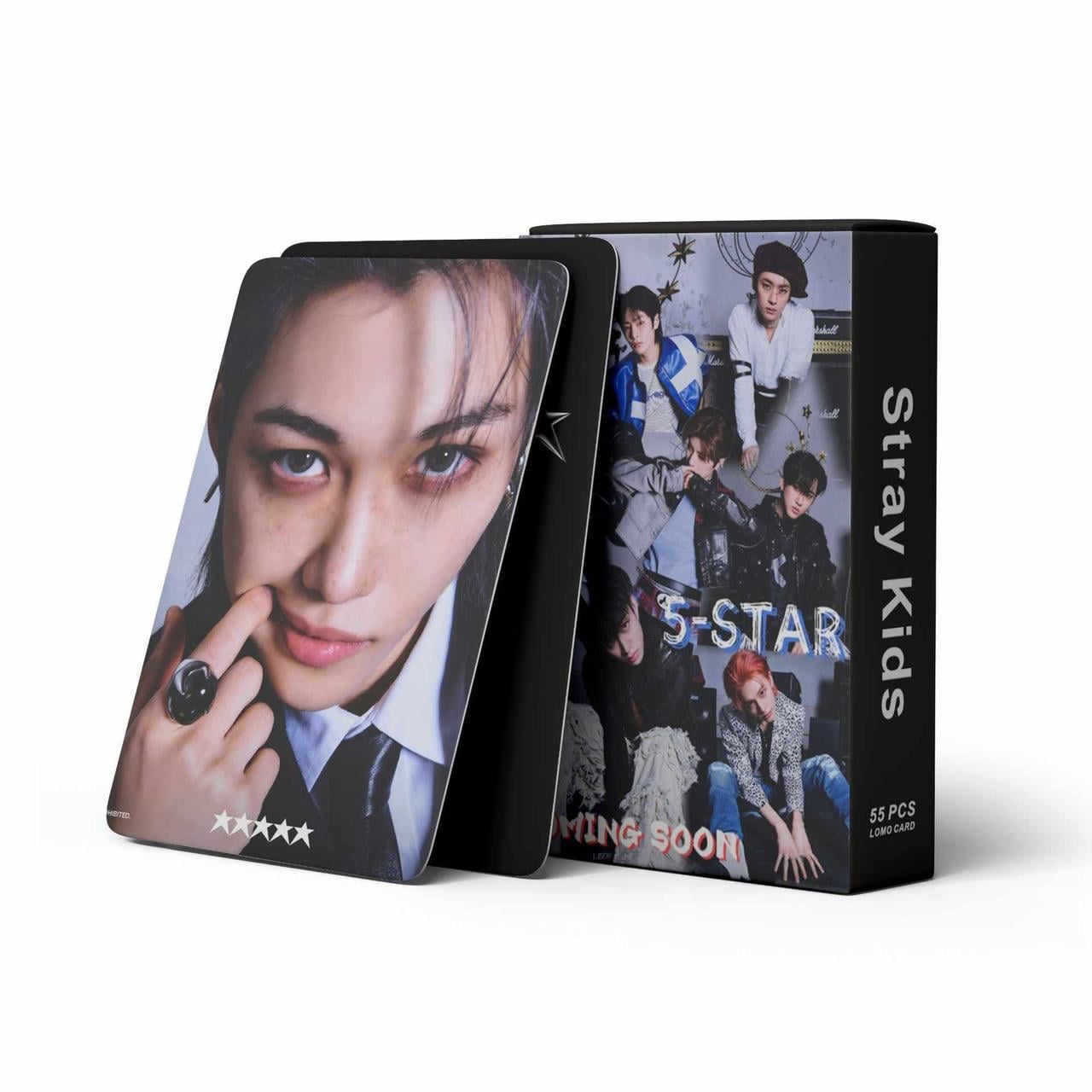 Карты голографические Lomo Ломо Стрей Кидс Stray Kids 5-STAR COMING SOON 55 карт
