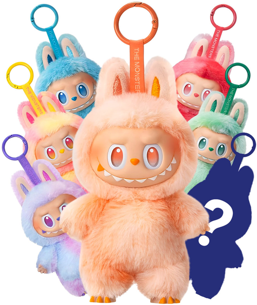 Лабубу LUX плюшевая игрушка сюрприз labubu the monsters Biginto Energy V3 брелок мягкая ла бубу 3 сезон коллекционные детские игрушки цвет-сюрприз