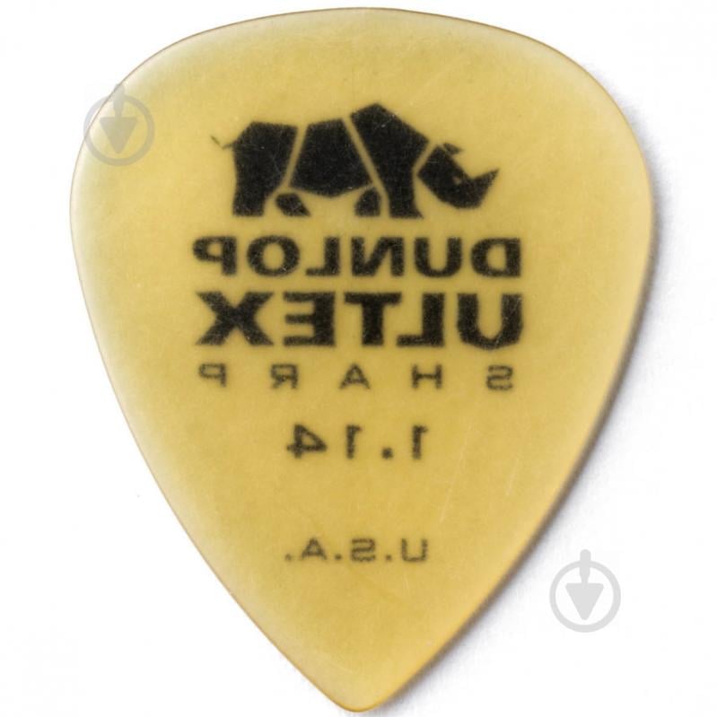 Медиатор Dunlop 4330 Ultex Sharp Guitar Pick 1.14 mm (1 шт.) - фото 3