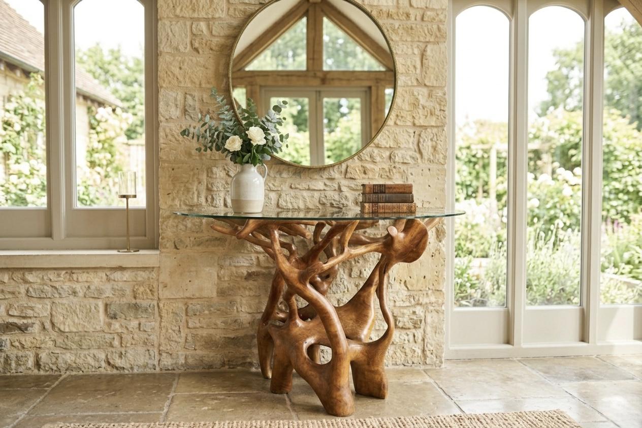 Туалетный столик из тикового дерева (D.K.A-3.1)