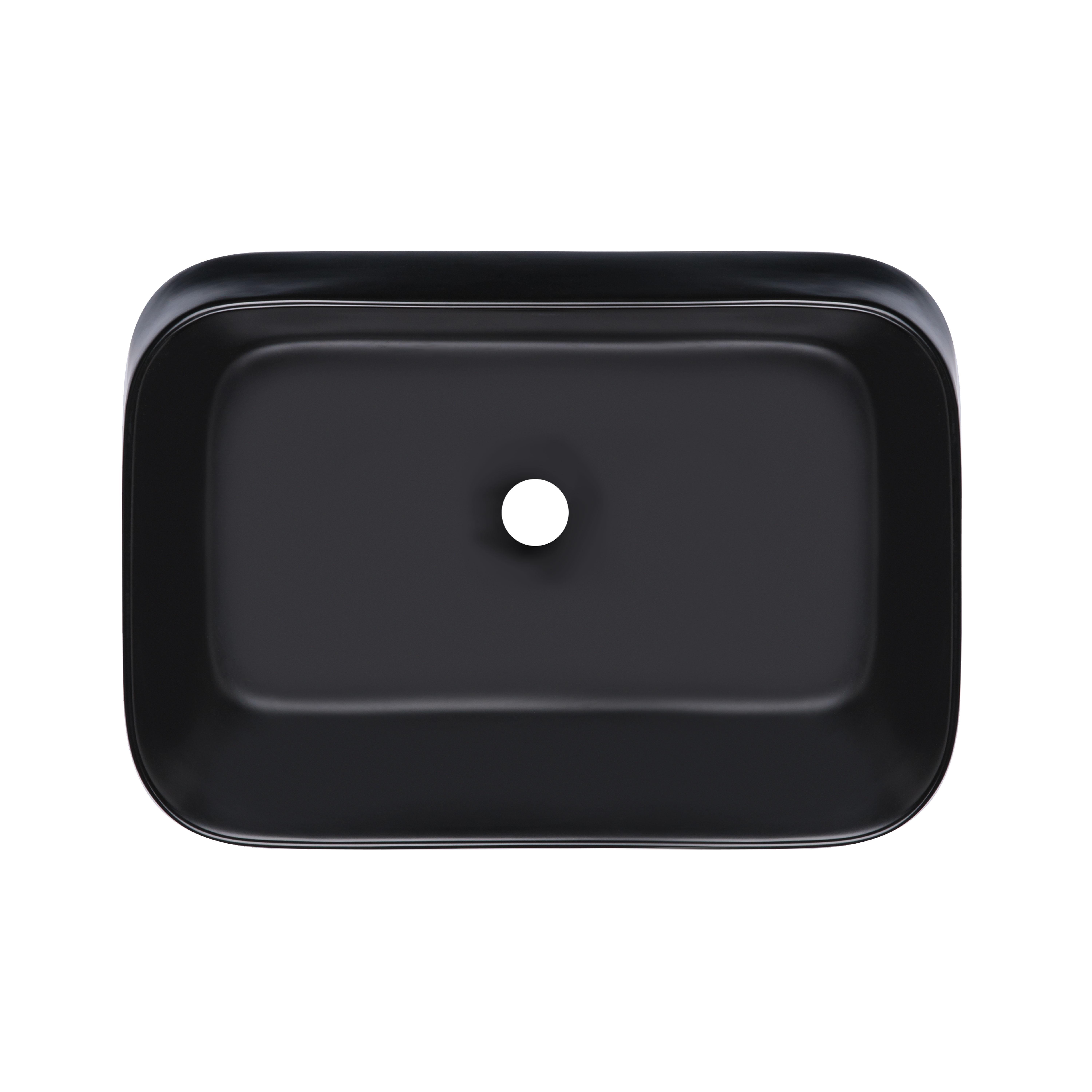 Раковина Qtap Scorpio QT14112243MBN 550х390х120 мм Matt Black Раковина Qtap Scorpio QT14112243MBN 550х390х120 мм Matt Black