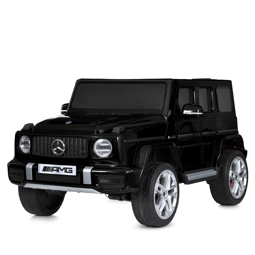 Детский электромобиль двухместный Bambi джип Mercedes AMG M 6137EBLR Черный