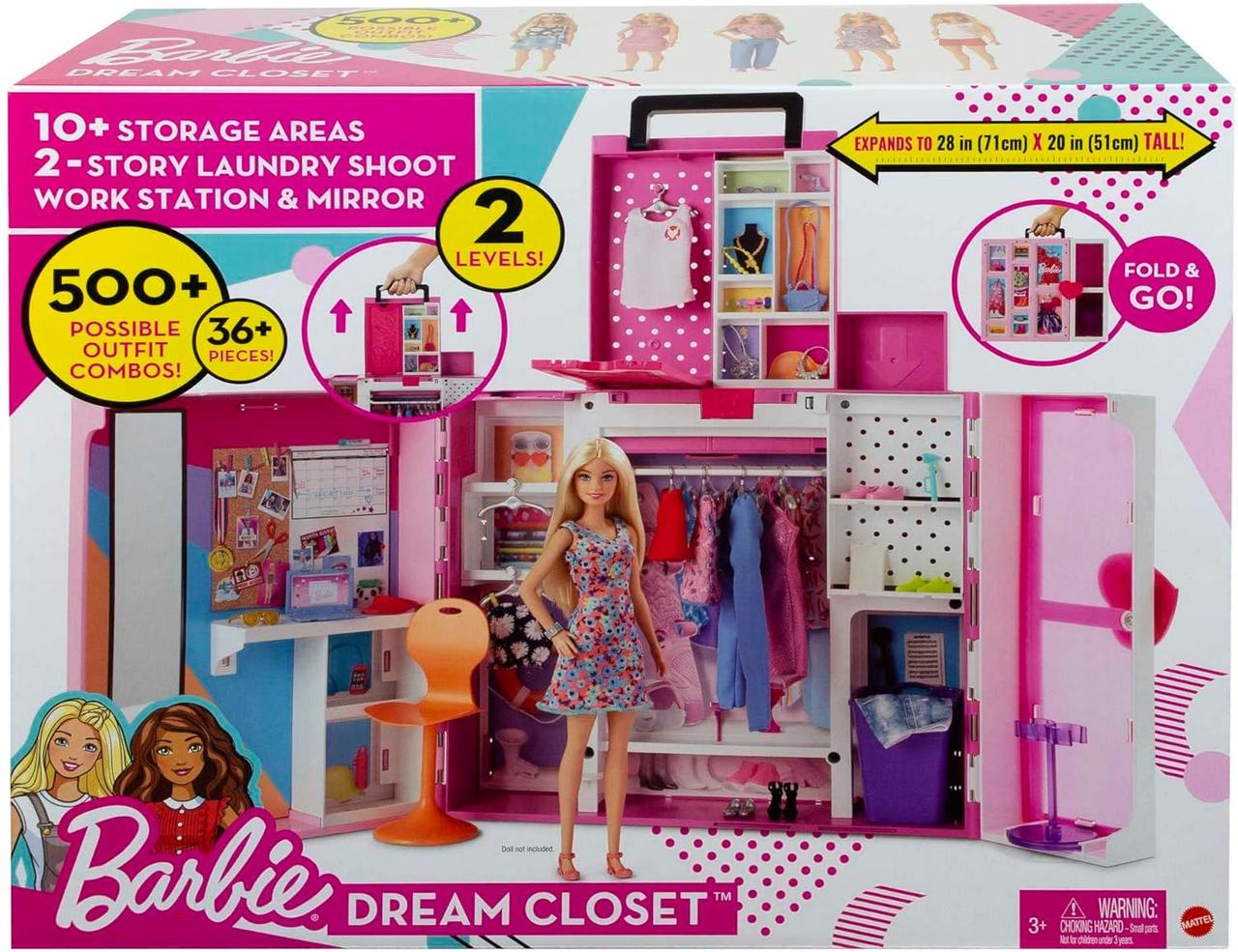 Игровой набор Mattel Barbie Двухэтажный шкаф Игровой набор Mattel Barbie Двухэтажный шкаф