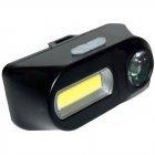 Фонарь налобный KX-1804A СОВ ХРЭ с датчиком движения аккумуляторный Черный (1480807040) - фото 5