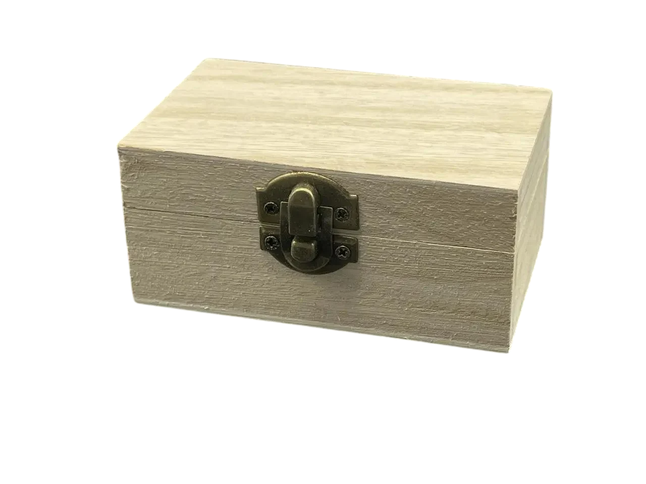 Шкатулка деревянная под декупаж и роспись с замком и петлями 11,7х6,8х4,8 см (SD-625)