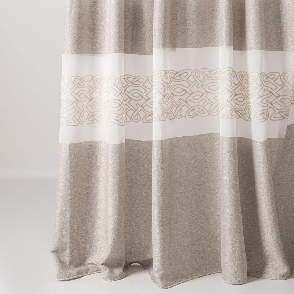 Тканина тюль рогожка Bantli-2 Беж (2304993024)