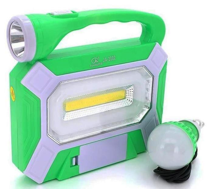 Фонарь LED с солнечной зарядной панелью JUNAI JA-2001 лампочка (1754775685)