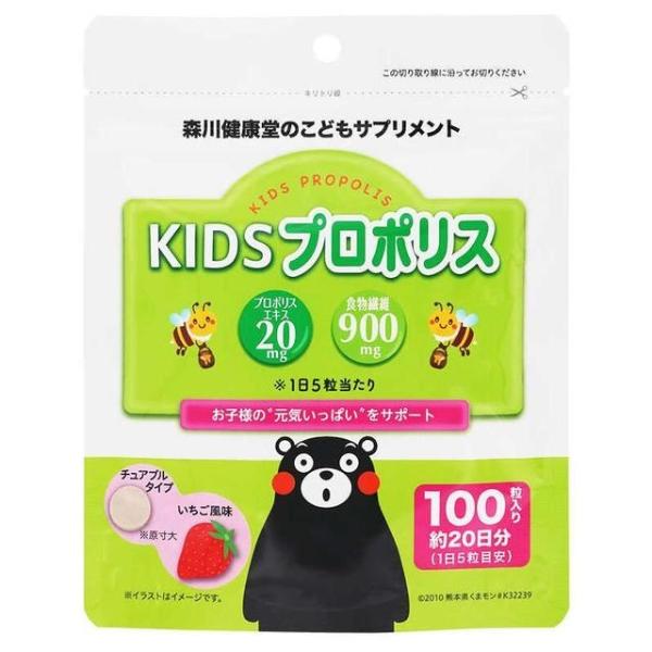 Комплекс профилактики иммунной системы у детей Morikawa Kenkodo Propolis 100 табл. (000024337)