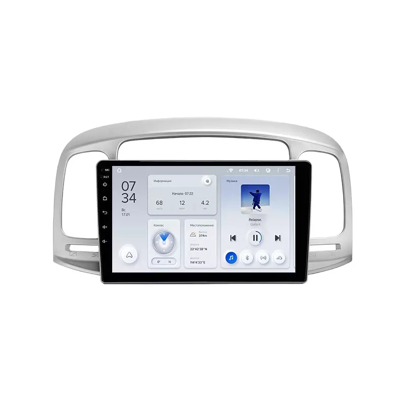 Автомагнитола штатная Teyes X1 для Hyundai Accent 3 2006-2011 Android 2/32 Гб Wi-Fi (1659625934)