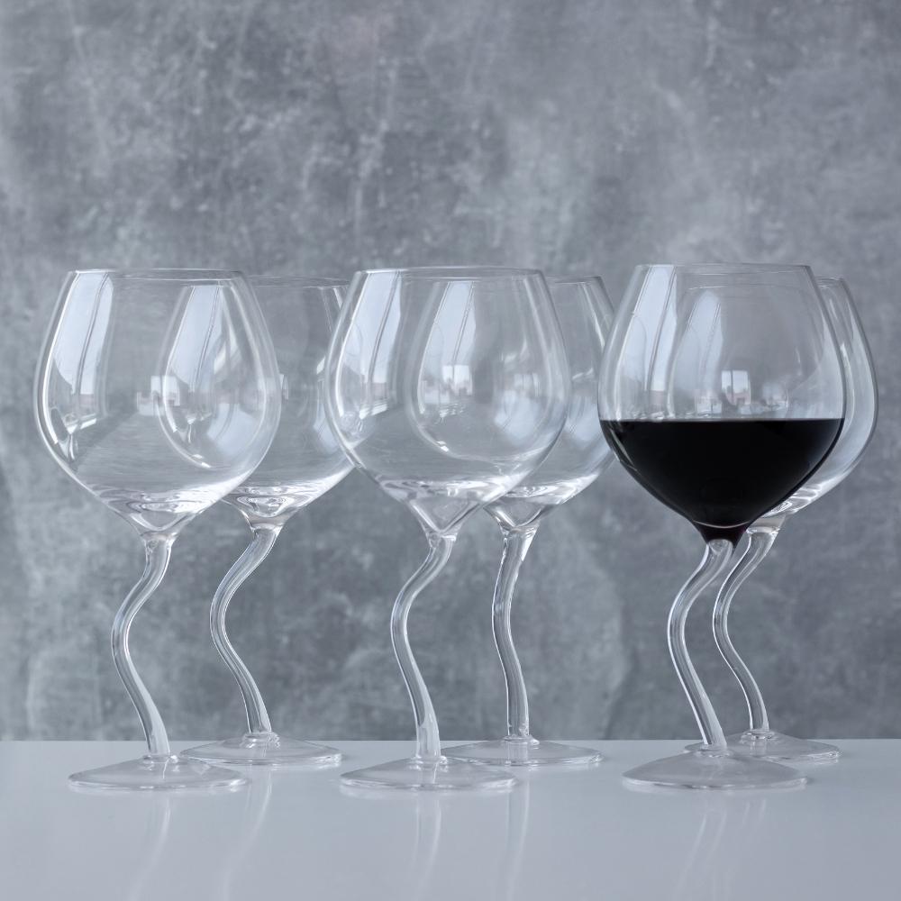 Набор бокалов Elisey 9115-001 Пылкий танец стекло 570 мл 7,6х22 см 6 шт. (118-81-9115-001) - фото 4 Набор бокалов Elisey 9115-001 Пылкий танец стекло 570 мл 7,6х22 см 6 шт. (118-81-9115-001) - фото 4