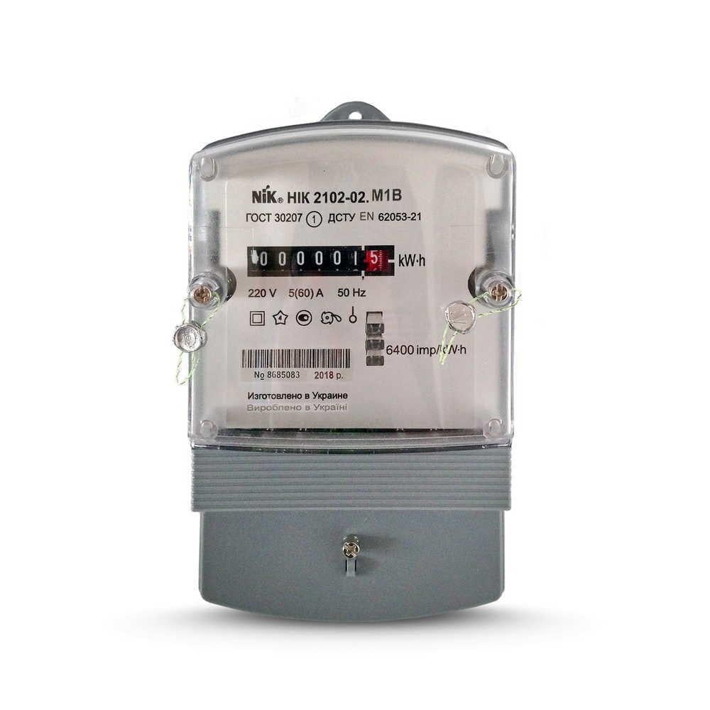Лічильник електроенергії NIK 2102-02.М1 5-60А 220V (2102-02.М1)