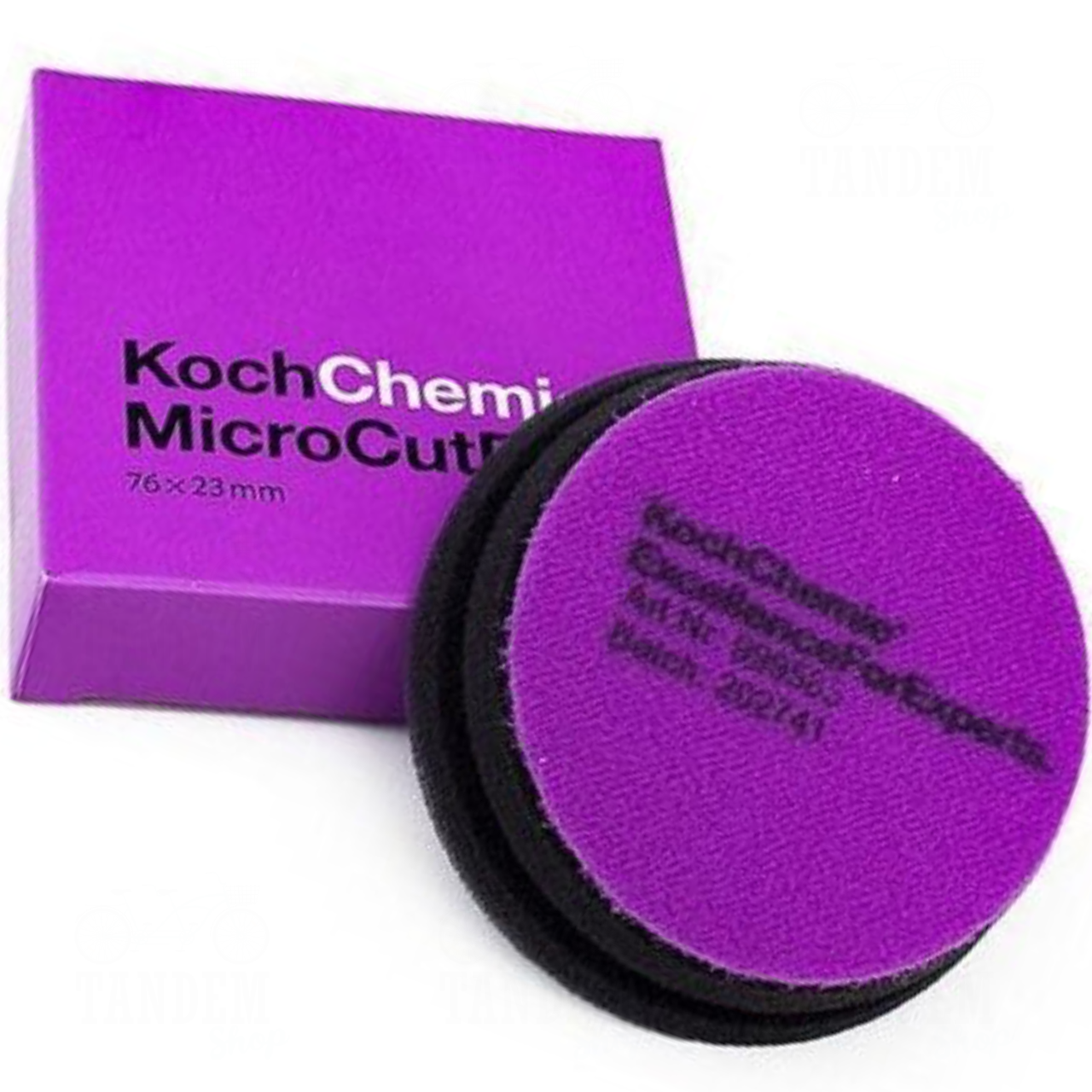 Круг полировальный мягкий Koch Chemie Micro Cut Pad Ø76х23 мм Фиолетовый