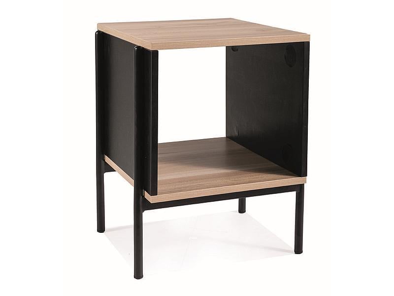 Журнальный столик Signal KARINA B 40x40x51 см Дуб/Черный матовый (KARINABDC) Журнальный столик Signal KARINA B 40x40x51 см Дуб/Черный матовый (KARINABDC)