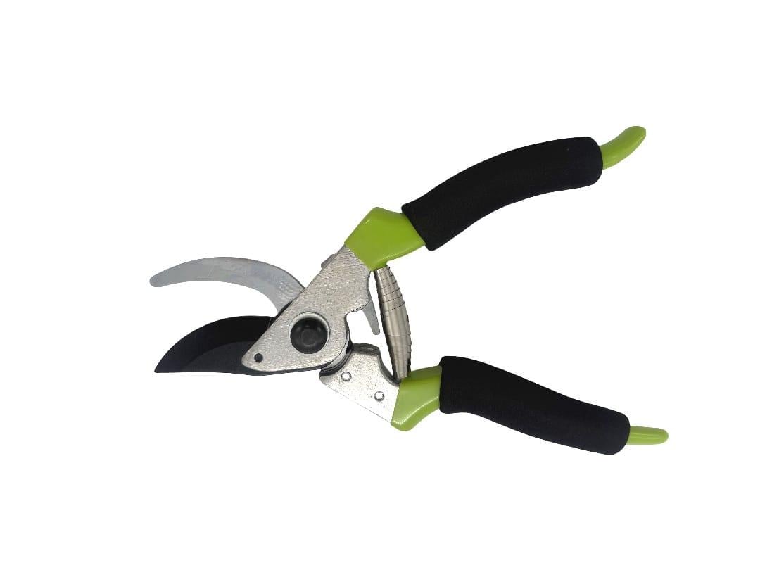 Секатор EPOXIDE PRO косой срез с прорезиненными ручками 215 мм (45-203)