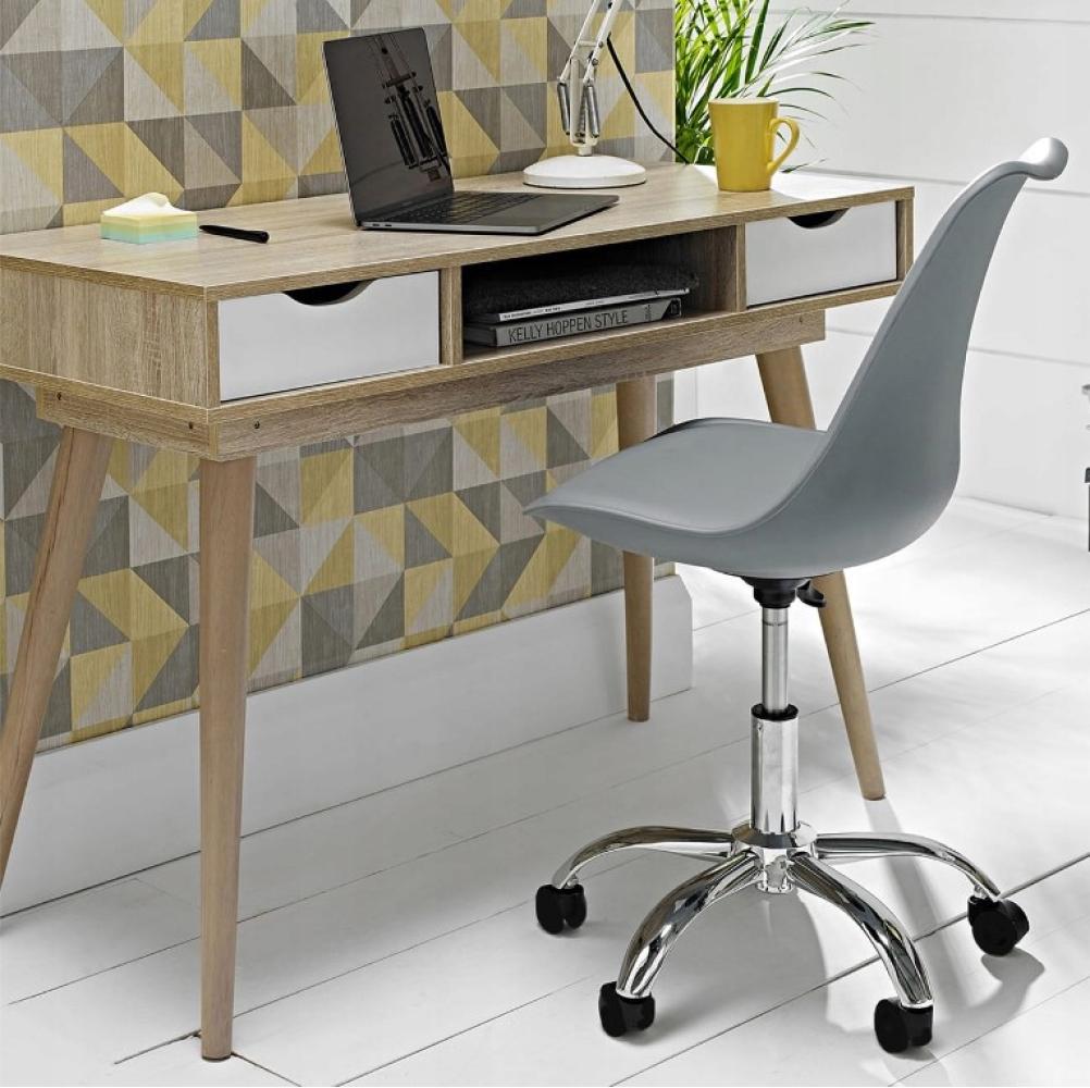 Офісне крісло Bonro B-487 з екошкіри на колесах Сірий (132-76-42300039) - фото 10 Офісне крісло Bonro B-487 з екошкіри на колесах Сірий (132-76-42300039) - фото 10