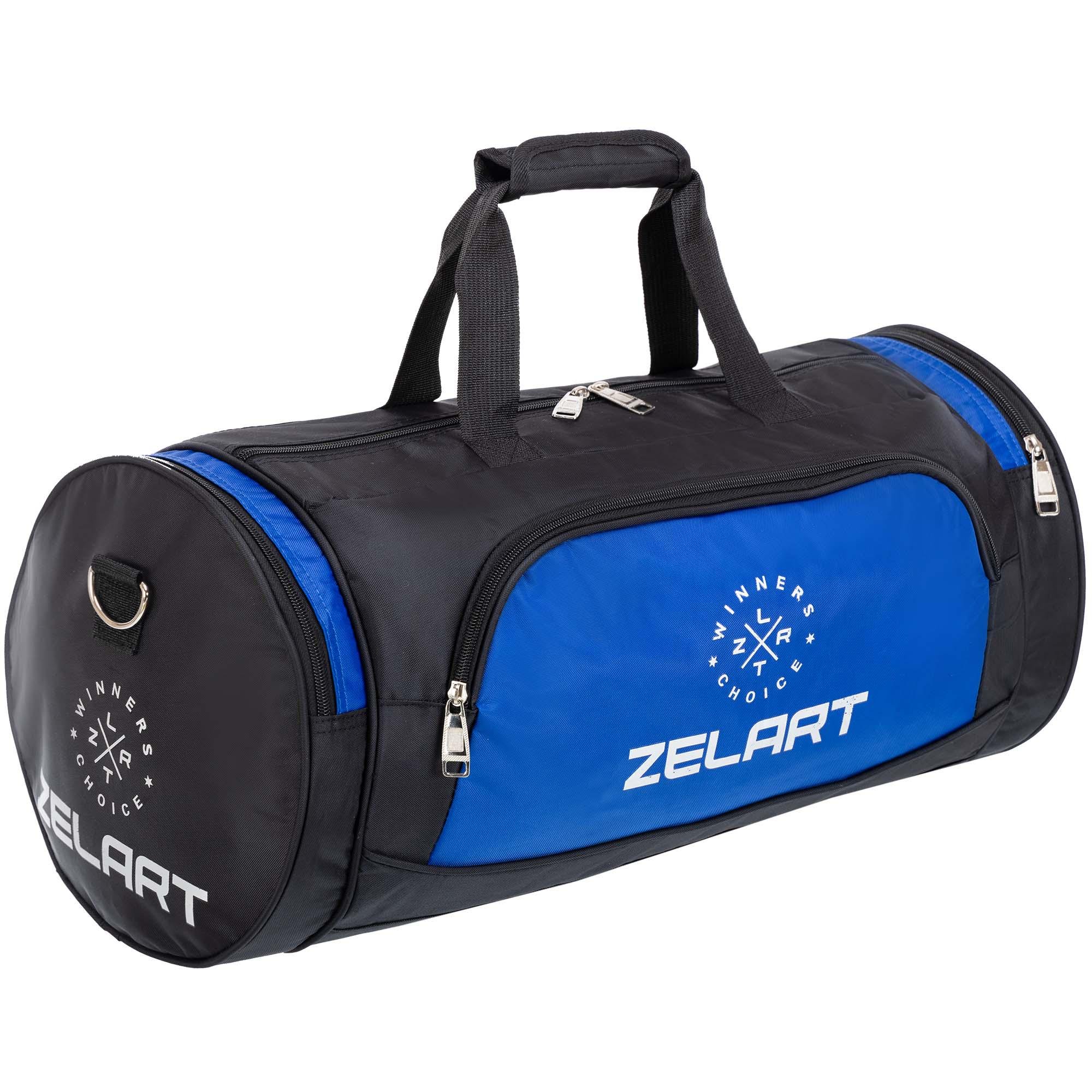Спортивная сумка Zelart GA-9787 Бочонок 55x28x28см 43л PL Синий (GA-9787)
