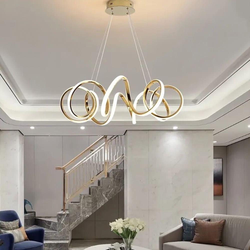 Люстра роскошная MARCELA Ø 50 см Золотой (MJ74-500 TGD)