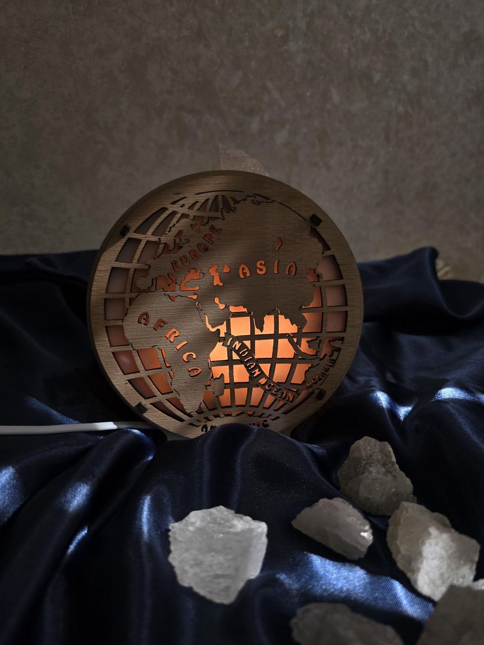 Соляний світильник лампа (663361265-05) - фото 7 Соляний світильник лампа (663361265-05) - фото 7